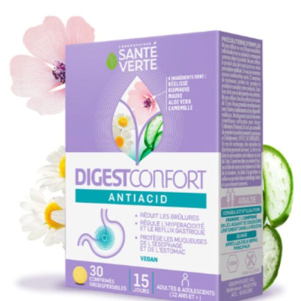 Santé Verte Digestconfort antiacid 30 cpr