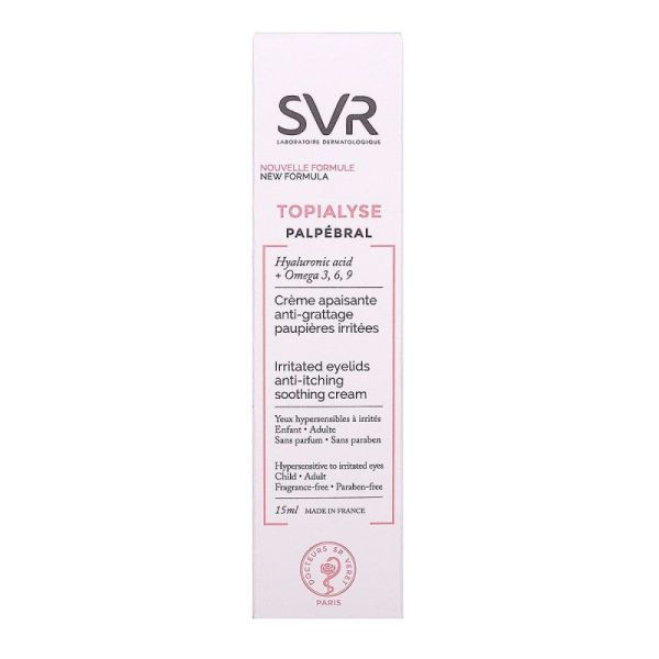 SVR Topialyse Palpebral Creme 15Ml