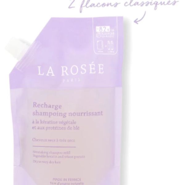 La Rosée recharge shampoing nourrissant 400ml