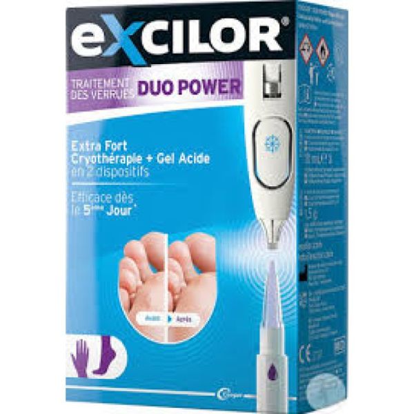 EXCILOR VERRUE DUO POWER