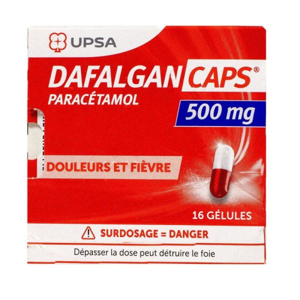 Dafalgancaps 500Mg Gelule 16