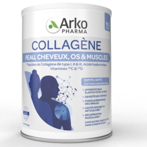 Arko pharma Collagène Peau, Cheveux, Os et  Muscles